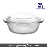 High Borosilicate Heat Resistant Pyrex Glass Cooking Pot (GB13G13240)