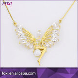 18K Gold Plating Pendant with Pearl