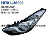 Car Head Lamp for Hyundai Elantra/Avante USA 2011-2013 (92101-3X010/92101-3X020/92101-3y000/92101-4V000)