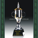 Customized Crystal Award with K9 Material Height 35cm