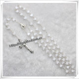 Fashion Plastic Children Rosary with Cross Pendant (IO-cr294)