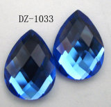 Flat Back Drop Glass Loose Beads (DZ-1033)