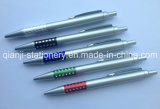 Metal Clip Ball Point Pen with Crystal (P1035)
