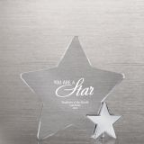 Star Crystal with Metal Trophy (#78165)
