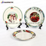 Freesub Sublimation Ceramic Dinner Plate for Souvenir (CY10A)