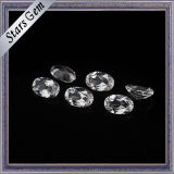 Synthetic Oval Faceted Cut CZ Gemstone for Jewelry
