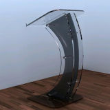 Acrylic Pedestals and Display Stand (Oval Tubular Pedestals)