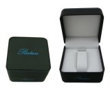 Soft Touch Paper Single Watch Display Package Box with Black Velvet Coated