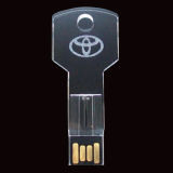 Keychain USB Flash Drive LED Light Advertisingn Gift