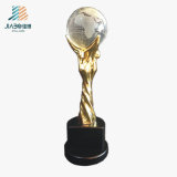 Jiabo Supply Wholesale Alloy Casting Gold Metal Souvenir Crystal Trophy