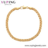 75479 Xuping Fashion Customed Saudi New Model Gemstone CZ Jewelry Bracelet