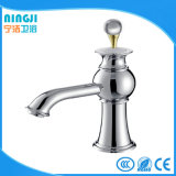 Crystal Handle Chrome Finished Bathroom Faucet Tap