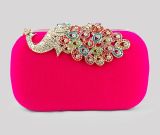 Women Designer Fashionable Peacock Lady Evening Hand Clutches Bag (XW006)