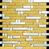 Golden Glass Art Mosaic for Building Material (VMW3908)