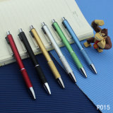 Fine Quality Nomal Color Plastic Pen with Logo