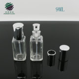 9ml Clear Mini Fine Mist Spray Glass Bottle Square Shape