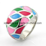 Stainless Steel Guangzhou Fashion Jewelry Enamel Ring