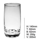 Machine Blow Glass Cup Clear Glass Beer Mug Glassware Sdy-F00155