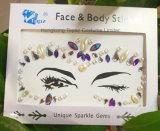 Mermaid Face Gems Glitter Rhinestone Rave Festival Face Jewels Bindi Crystals Face Stickers (J33)