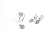 925 Sterling Silver Set with CZ