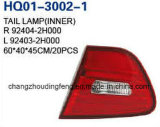 Auto Tail Lamp Light for Hyundai Elantra 2007-2010 (OEM#92403-2h000/92401-2h010/92402-2h010