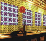 Purple Red Crystal Glass Mirror Mosaic for Wine Bar