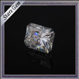 Excellent Rectangle Princess Cut Vvs Clarity Moissanite for Fashion Jewelry