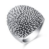 Latest Simple Design White Gold Jewelry Lady Fashion Ring