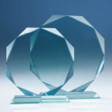 Clear Blank Jade Glass Award, Glass Trophy Wholesale