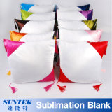 Sublimation Linen Cotton/Polyester/Satin/Peachskin/Diagonal Fringed Pillow Case
