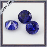 5mm Round Shape Brilliant Cut 34# Sapphire Corundum