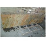 Luxurious Natural Stone Imperial Gold Granite Countertop