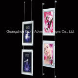 Hanging Crystal Light Box, Acrylic Poster Frame