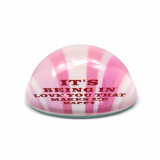 New Arrival Cheap Fashionable Glass Paperweight Hx-8367
