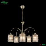 Iron Wire Chandelier Pendant Lamp in Guzhen