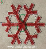 LED Rope Christmas Decoration Snowflake Lights