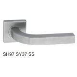 Stainless Steel Hollow Tube Lever Door Handle (SH97SY37 SS)