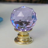 Purple Crystal Knob for Jewelry Storage and Gift Box