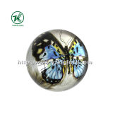 Crystal Paper Weight with Decal Paper (KL140308-1E)