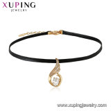 44327 Fashion 18K Gold Color Double Helix Neutral Necklace