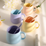 Special Shape Simple Color Ceramic Coffee Mug