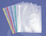 Office Supply Stationery Practical Colorful and Clear Sheet Book Protector