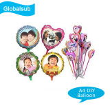 DIY Photo Printing Personalized Balloon with Your Own Image A4