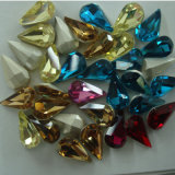 Little Water Droplet Colorful Crystal Glass Beads (3018)