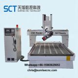 Liner Auto Tool Changer CNC 4axis Cutting Router 1325