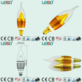 5W 400lm C35 LED Lamp with CREE Chip, Rubycon Capacitor