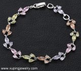 74664 Fashion Colorful Zircon Jewelry Bracelet on Global Sales Promotion