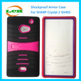Shockproof Armor Case with Holder for Sharp Crystal 2 Sh403