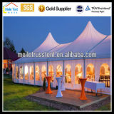 Outdoor Marquee Attractive Fancy Large Clear Roof Party Event Curtain Decoration Good Quality Waterproof Aluminum Wedding Trade Show Tent