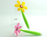 Colorful Flower Promotional Plastic Ball Pen